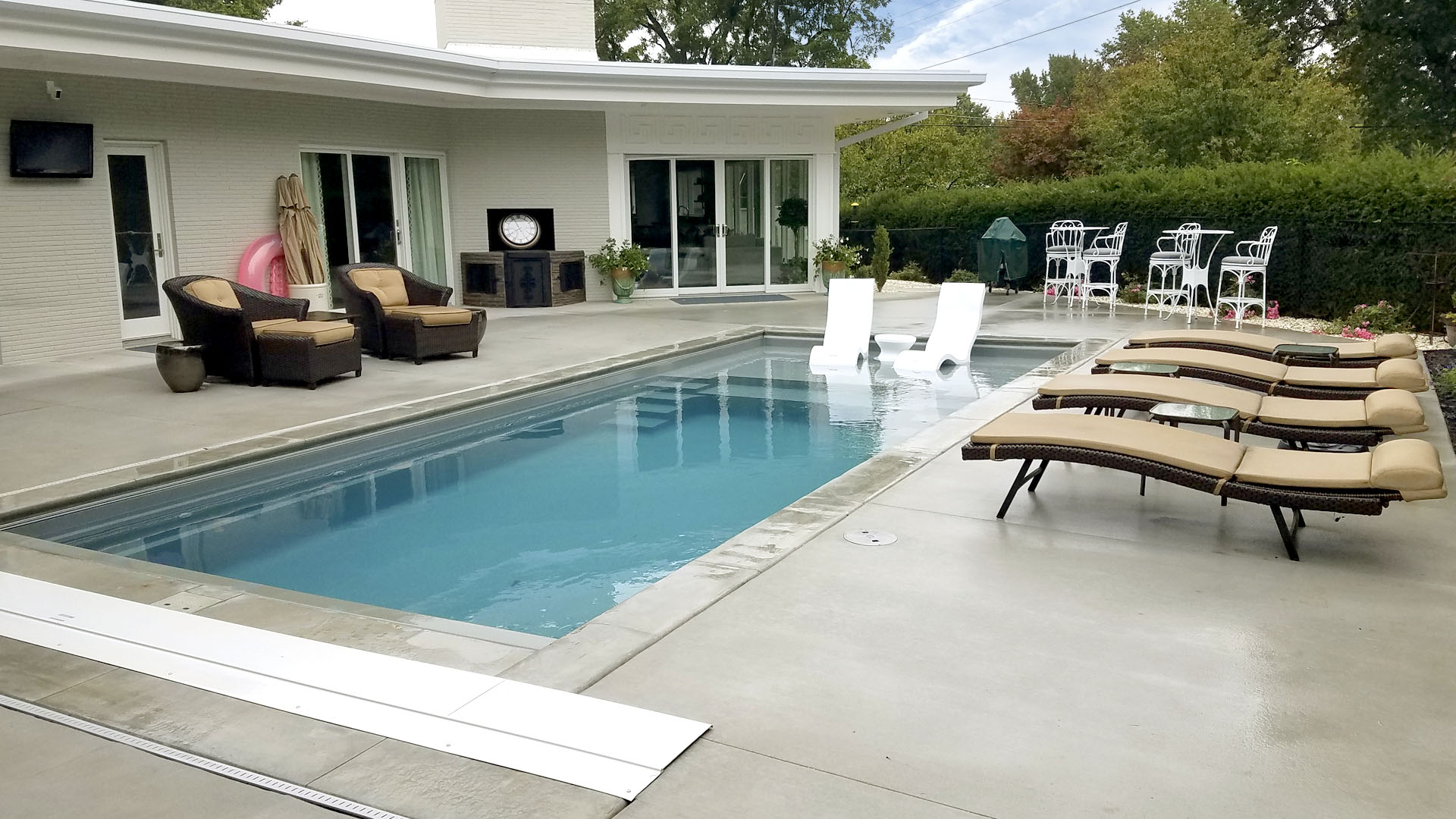 Clark & Sons Pools - McBride Pool Renovation